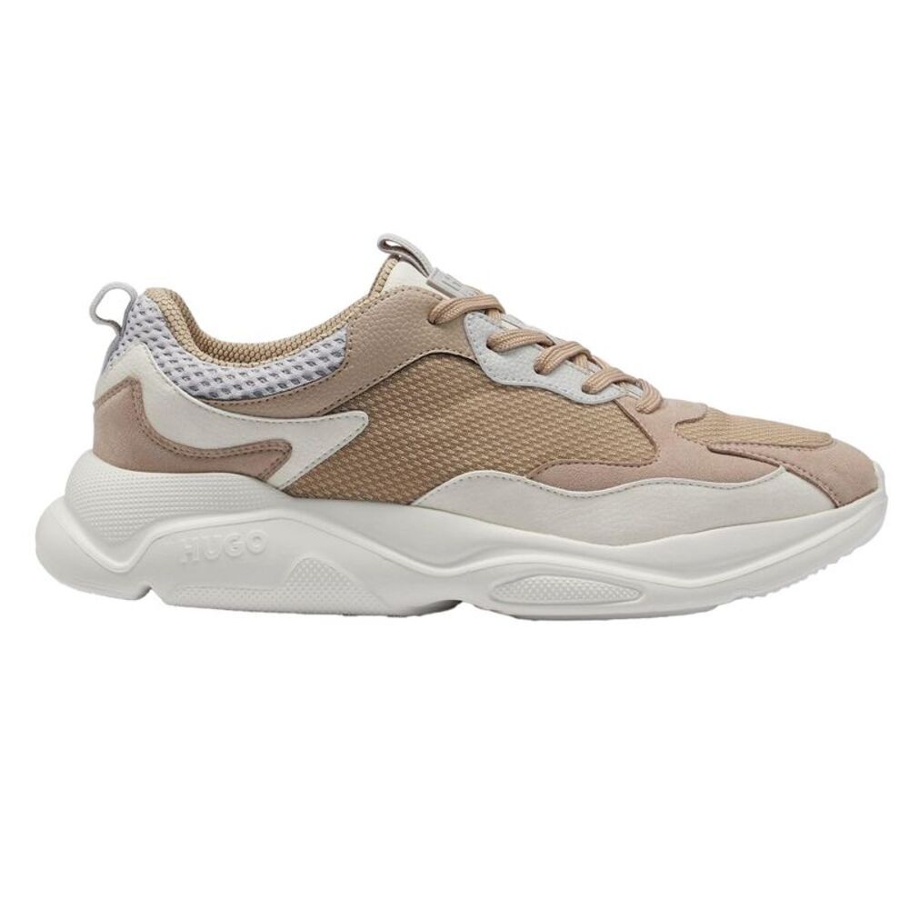 Hugo Mens Leon Mesh Sneakers / Medium Beige